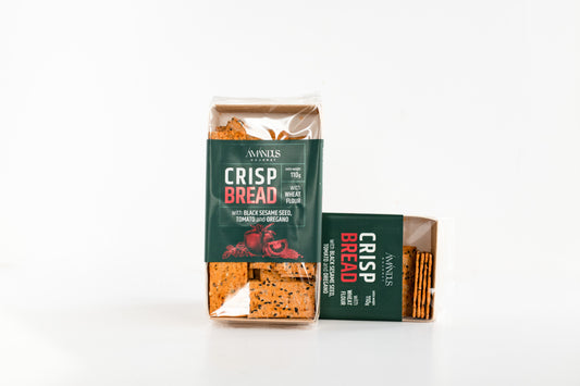 KVIETINĖS DUONELĖS SU JUODAISIAIS SEZAMAIS, POMIDORAIS IR RAUDONĖLIU